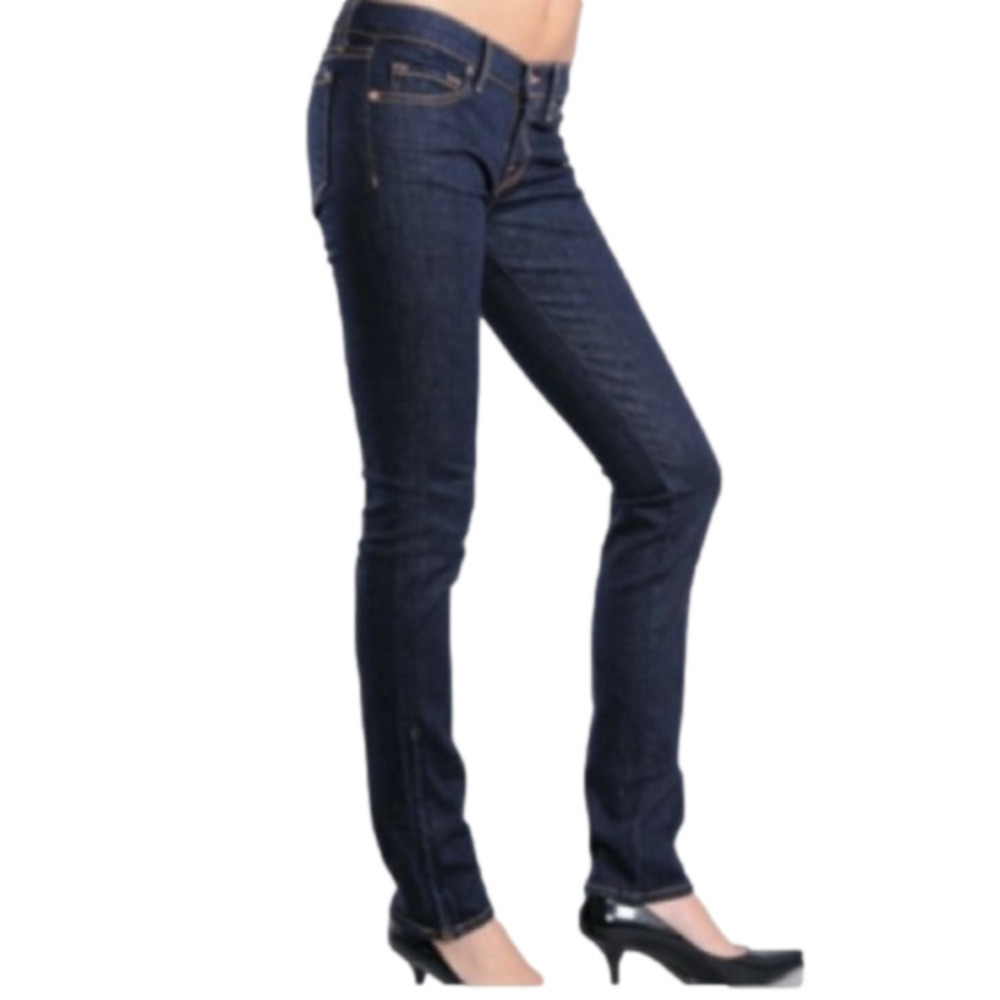 J. Brand Black Skinny Jeans with Zip Up Ankle Style